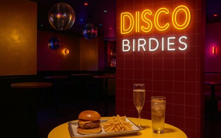 Disco Birdies: Where Smashburgers, Sparkling Wine, and Dancefloor Vibes Collide